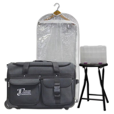 Medium Dream Duffel package SPARKLE black