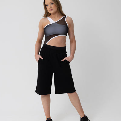 Kale Track Shorts