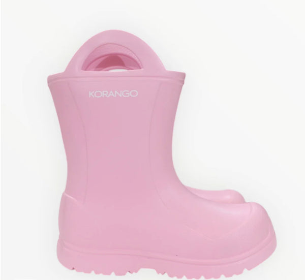 Pink Lightweight Rain Boots