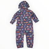 On the farm rain jumpsuit Navy