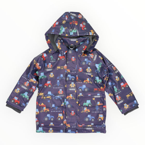 On The Farm Raincoat Navy