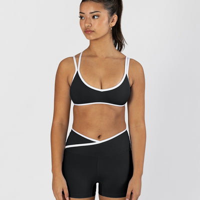 COLETTE CROP TOP BLACK