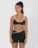 COLETTE CROP TOP BLACK