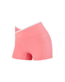 COLETTE CROSS FRONT SHORTS CORAL