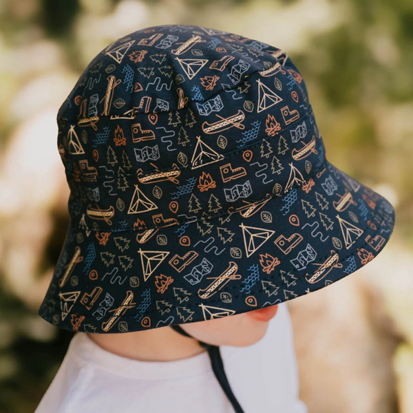 Classic Bucket Sun Hat - Camper