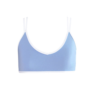 COLETTE CROP TOP POWDER BLUE