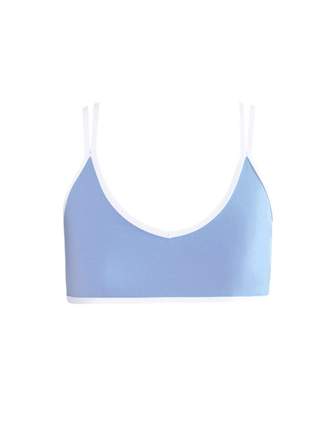 COLETTE CROP TOP POWDER BLUE