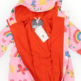Spring Rainbow Rainsuit Pink