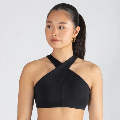 Lara Cross Neck Crop Top