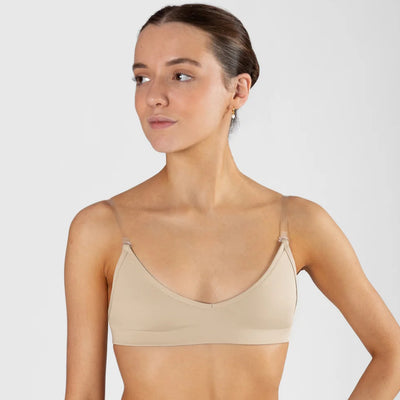 Clear Black Bra - Beige AB09
