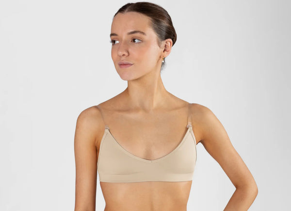 Clear Black Bra - Beige AB09