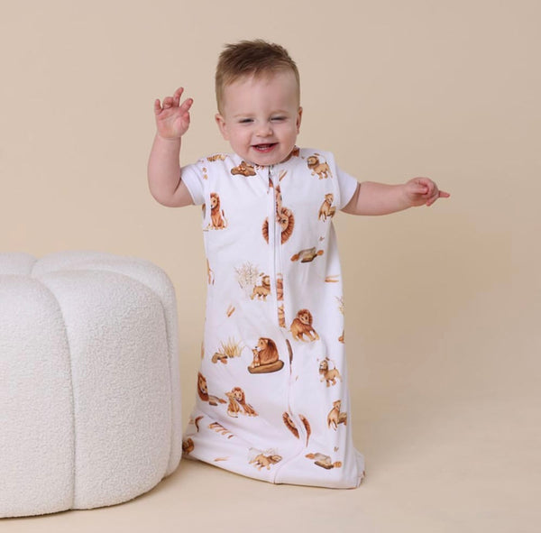 Snuggle Hunny Organic Cotton Sleeping Bag - Lion