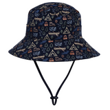 Classic Bucket Sun Hat - Camper