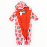 Strawberries and sprinkles rainsuit
