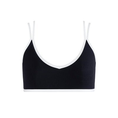 COLETTE CROP TOP BLACK