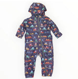 On the farm rain jumpsuit Navy