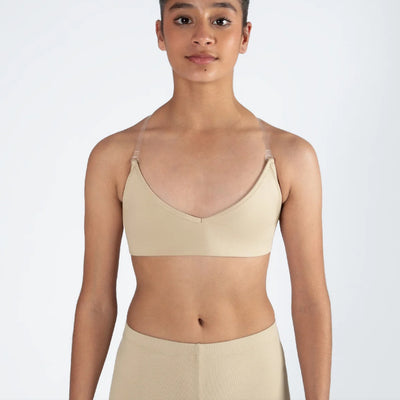 Clear Black Bra Beige