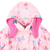 Dancing Unicorn Raincoat Pink