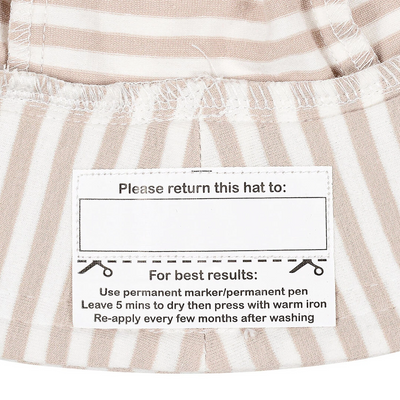 Kids Classic Bucket Sun Hat - Natural Stripe