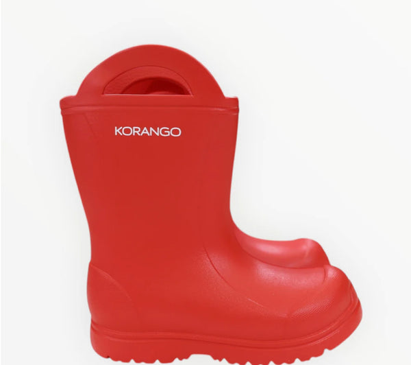 Red Lightweight Rain Boots