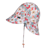 Swim Legionnaire Flap Beach Hat - Hibiscus