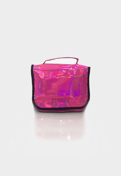 Holographic Make Up Bag - Pink