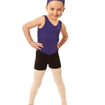 Children’s V band hot shorts black CHS01