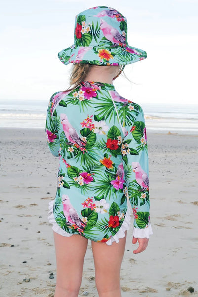 Tribe Tropical Long Sleeve Swimsuit Gaga Galah