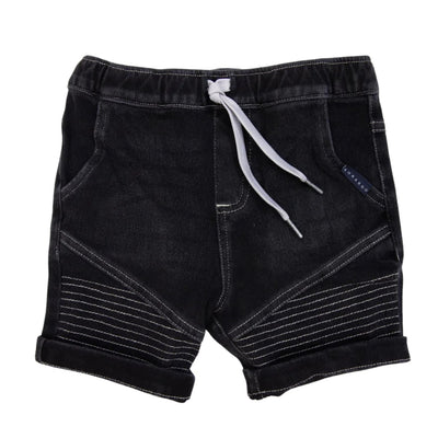 Korango charcoal denim shorts
