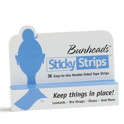 Bunheads sticky strips
