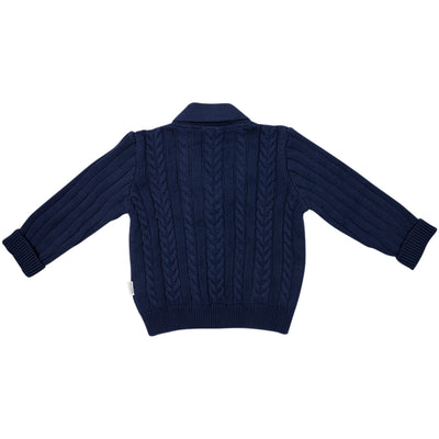 Grandpa cardigan navy