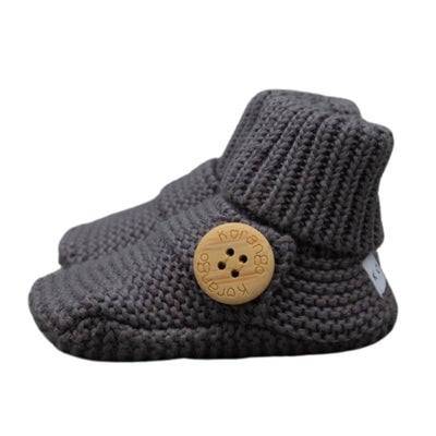 Korango Baby Bootie - Charcoal