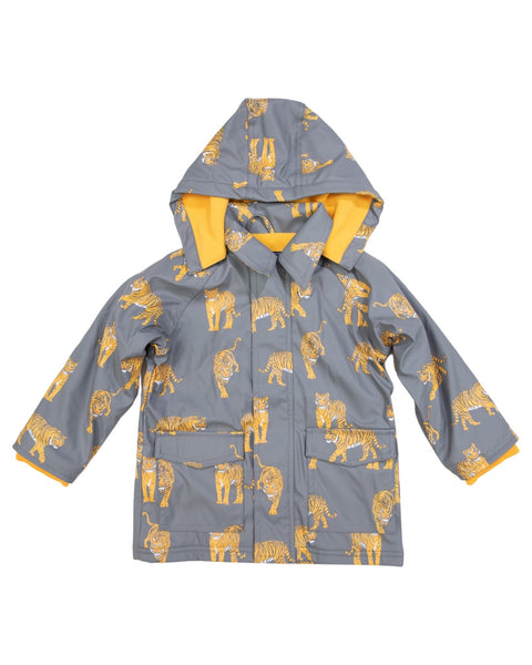 Tiger raincoat charcoal