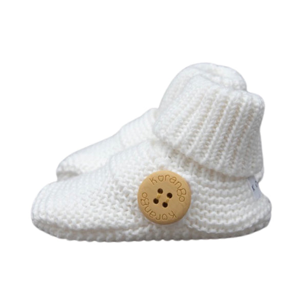 Korango Baby Bootie - White