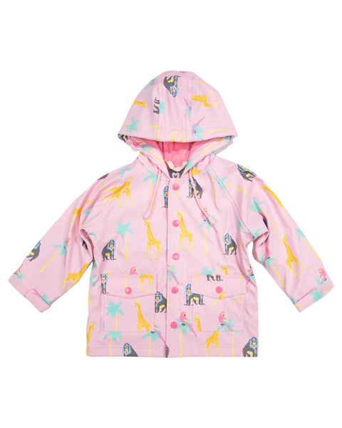 Safari raincoat pink