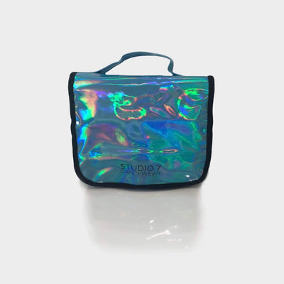 Holographic Make Up Bag - Blue